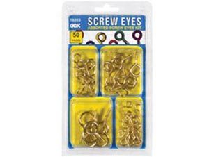 OOK Picture Hanging 212 Screw Eyes 1/2in Pack of 5