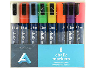 Art Alternatives Chalk Marker 2mm 8 Pack