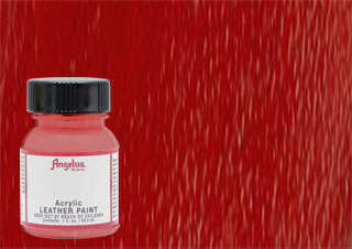 Angelus Leather Paint 1 oz. Autumn Red