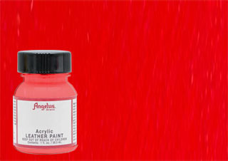 Angelus Leather Paint 1 oz. Fire Red