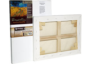 Masterpiece Vincent Pro Acrylic Prime Cotton 7/8 inch Deep 21x34 inch Canvas