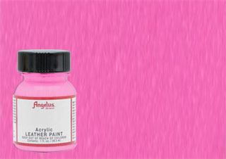 Angelus Leather Paint 1 oz. Hot Pink