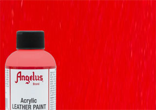 Angelus Leather Paint 4 oz. Fire Red