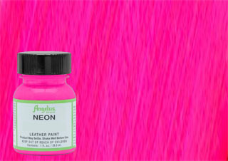 Angelus Neon Paint 1 oz. Parisian Pink