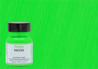 Angelus Neon Paint 1 oz. Popsicle Green