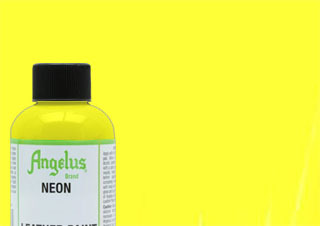Angelus Neon Paint 4 oz. Tropic Sun