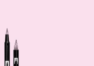Tombow Dual Brush Pen Pale Pink 800