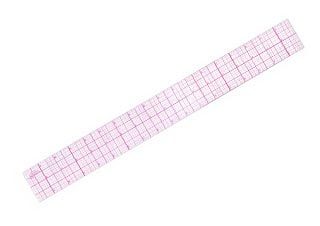 C-Thru 18 inch Beveled Grid Ruler