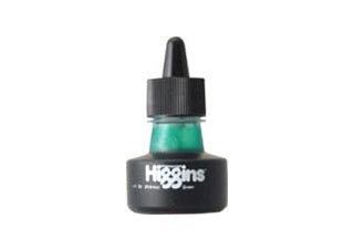 Higgins Ink Waterproof Green Ink 1oz Bottle