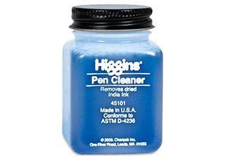 Higgins Ink Pen Cleaner 2.5oz Bottle