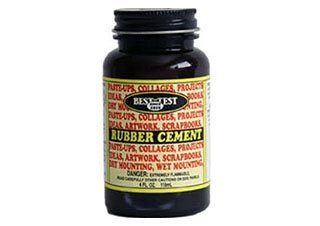 Best-Test Rubber Cement 4 oz. Tube