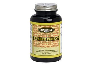 Best-Test Rubber Cement 8 oz. Tube