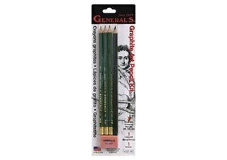 General Pencil Kimberly Graphite Art Pencil Kit Set of 4