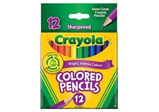 Crayola 12 Count Short Color Pencils