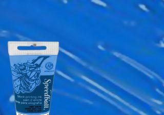 Speedball Water-Soluble Block Printing Ink 2.5 oz. Blue