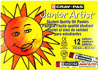 Sakura Cray-Pas Junior Artist Oil Pastels 12 Pack