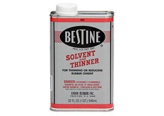 Best-Test Bestine Thinner and Solvent 32 oz. Bottle