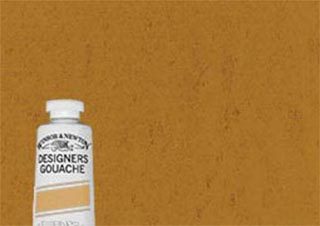 Winsor & Newton Designer Gouache Raw Sienna 14ml Tube