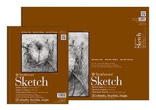 Strathmore 400 Series Sketch Pad 9x12 (100 Sheets)