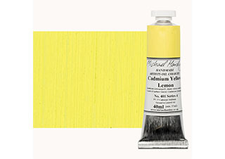 Michael Harding Artists Oil Colour 40ml Cadmium Yellow Lemon