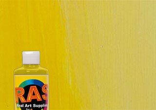 RAS Tempera Paint Cadmium Yellow Light Hue 16 oz. Bottle
