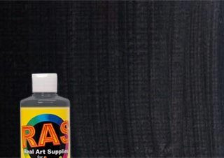 RAS Tempera Paint Carbon Black 16 oz. Bottle
