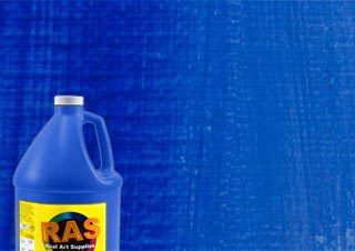 RAS Tempera Paint Ultramarine Blue Gallon Jug