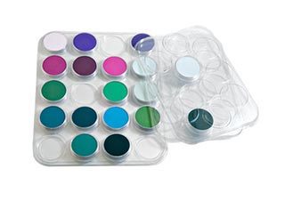 Pan Pastel Empty 10 Color Tray