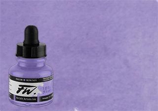 Daler-Rowney FW Acrylic Ink Velvet Violet 1oz Bottle