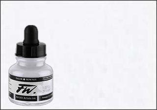 Daler-Rowney FW Acrylic Ink White 1oz Bottle