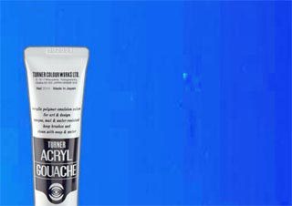 Turner Acryl Gouache Luminescent Blue 20ml Tube