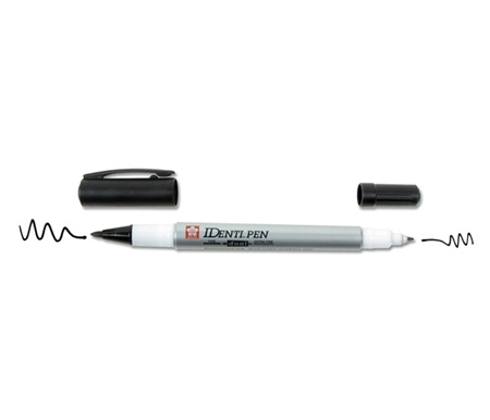 Sakura IDenti-Pen Black Dual Point