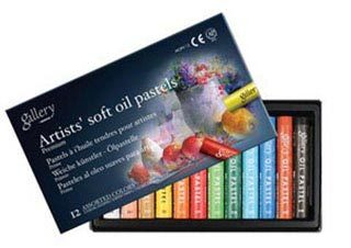 Mungyo Gallery Extra Soft Oil Pastel Set of 12