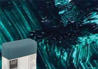 R&F Encaustic 40ml Phthalo Turquoise
