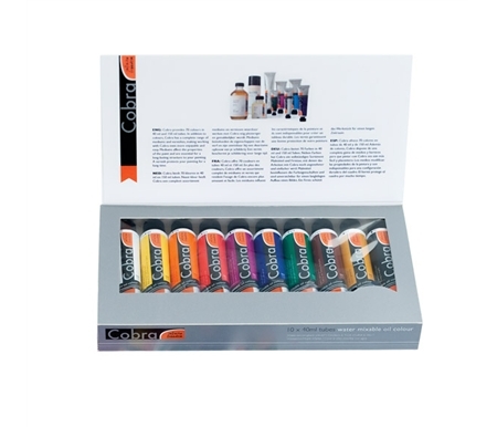 Cobra Oil Color Value 40ml Tubes Set of 10