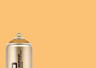 Montana GOLD Spray Paint 400ml Creme Orange