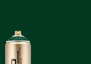 Montana GOLD Spray Paint 400ml Jungle Green