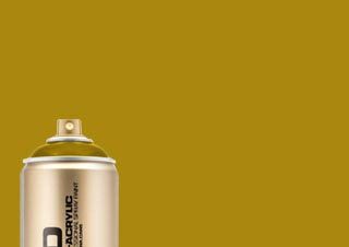 Montana GOLD Spray Paint 400ml Mustard