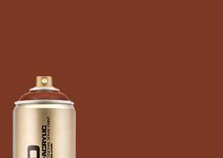 Montana GOLD Spray Paint 400ml Orange Brown