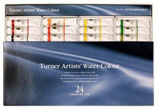 Turner Watercolor Set of 24 Colors in 15ml Tubes