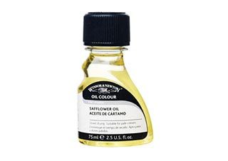 Winsor Newton Refined Safflower Oil 75ml Bottle