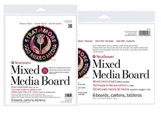 Sm 500 6pk Mix Media Board 8x10