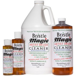 Bristle Magic Artist Brush Cleaner & Conditioner 32 oz. Bottle