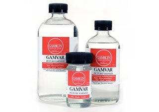 Gamblin Gamver Varnish 8oz Bottle