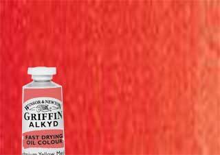 W&n Griffin Alkyd Oil Colour 37ml Tube Cad Red Medium Hue