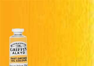 Winsor Newton Griffin Alkyd Cadmium Yellow Deep Hue 37ml Tube