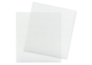 Optical Quality Styrene Sheets 4 Sheet Pack 9x12