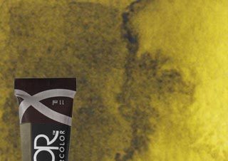 QOR Watercolor Green Gold 11ml Tube