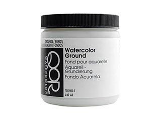 QOR Watercolor Ground 237ml Jar
