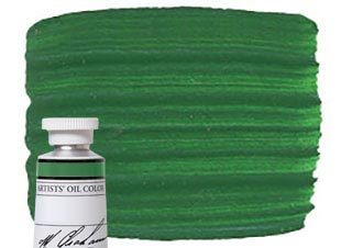 M Graham Oil Color 37ml Tube Permanent Green Light